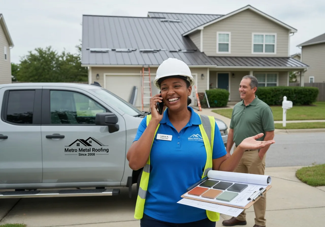 Storm Damage Metal Roof Repair in Pierceville, KS
